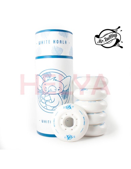 Ruedas WHITE KOALA 68/72mm 78A Indoor