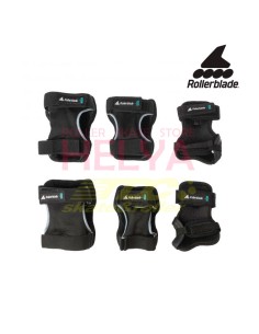 PROTECCIONES ROLLERBLADE SKATE GEAR 3 PACK 2