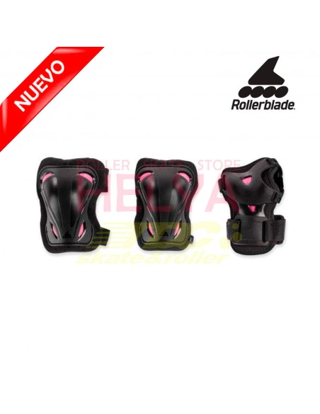 PROTECCIONES ROLLERBLADE SKATE GEAR W 3 PACK