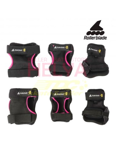 PROTECCIONES ROLLERBLADE SKATE GEAR W 3 PACK