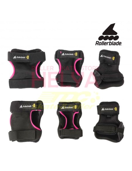 PROTECCIONES ROLLERBLADE SKATE GEAR W 3 PACK