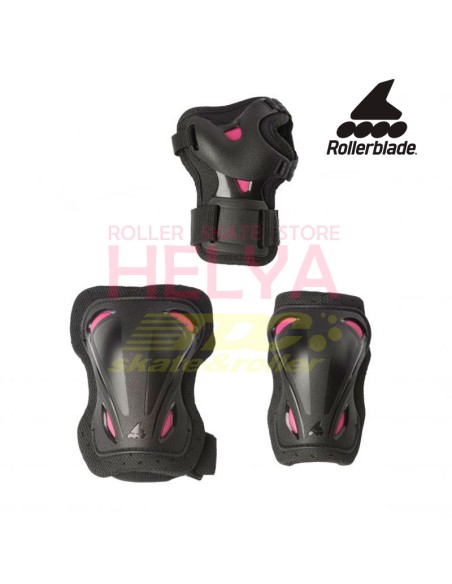 PROTECCIONES ROLLERBLADE SKATE GEAR W 3 PACK