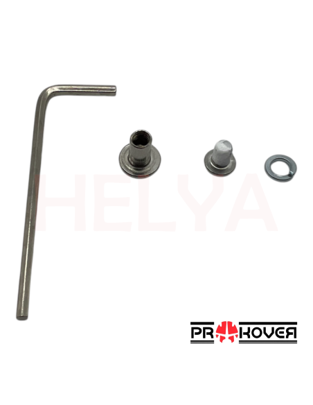 Pack tornillos ajuste casco + Llave Allen - PROKOVER