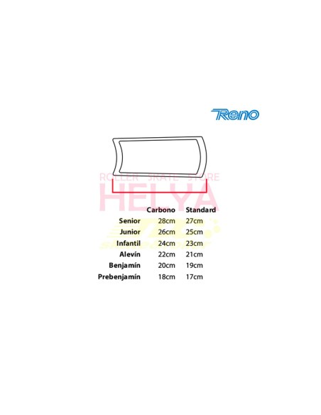 ESPINILLERAS RENO ESTANDAR Alevín - Benjamin
