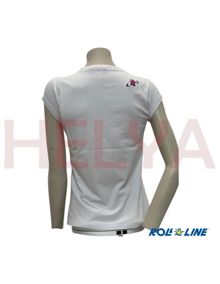 Camiseta Roll-Line para Niña | Comodidad para Patinadoras Jóvenes