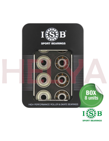CAJA DE RODAMIENTOS ISB ABEC3 - 8 Unidades