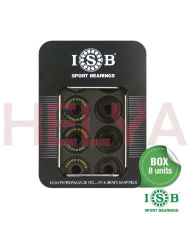 CAJA DE RODAMIENTOS ISB ABEC9 Xtren - 8 Unidades