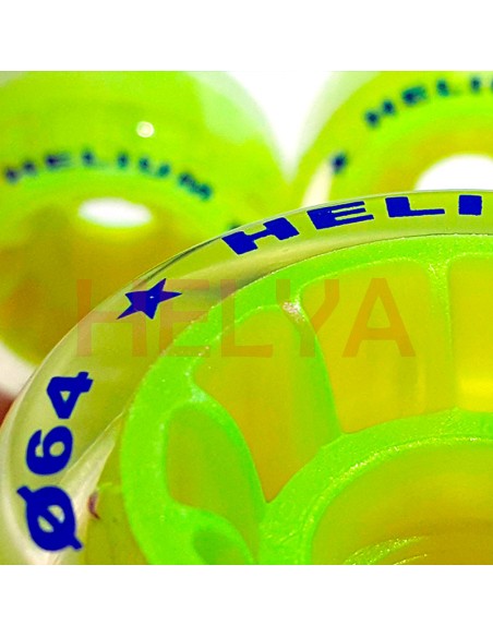 Ruedas Roll-Line Helium Ø64: Suavidad y Agarre para Patinaje en Asfalto
