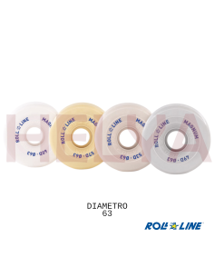Ruedas sueltas ROLL LINE MAGNUM Ø63mm