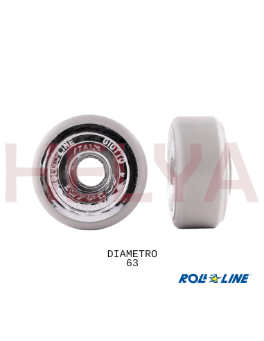 Ruedas sueltas ROLL LINE GIOTTO Ø63mm