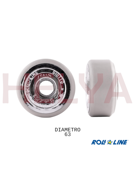 Ruedas sueltas ROLL LINE GIOTTO Ø63mm