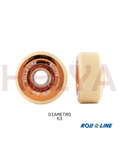 Ruedas sueltas ROLL LINE GIOTTO Ø63mm 2