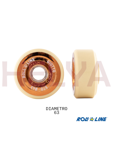Ruedas sueltas ROLL LINE GIOTTO Ø63mm