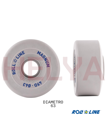 Ruedas sueltas ROLL LINE MAGNUM Ø63mm