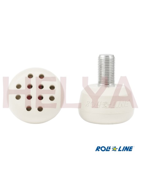 Frenos Blancos Roll-Line: Agarre y Elasticidad para Patinadores Avanzados