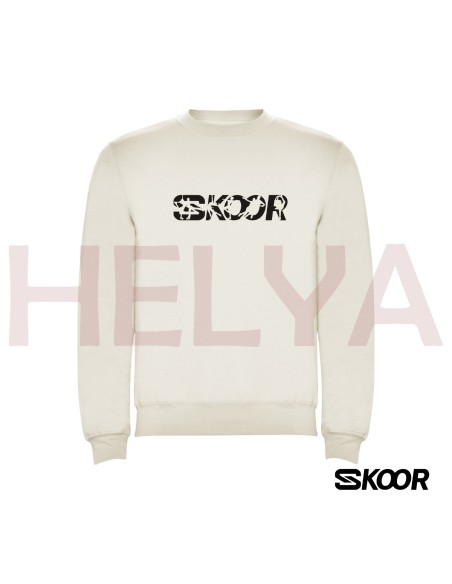 Sudadera unisex cuello redondo