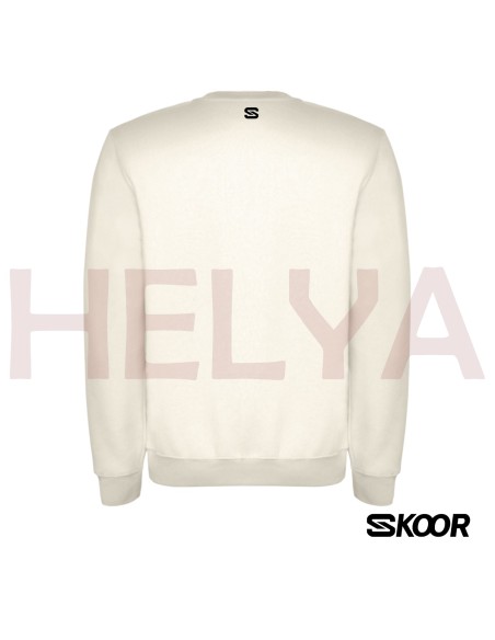 Sudadera unisex cuello redondo