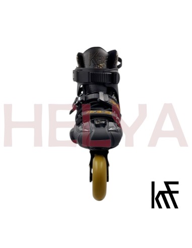 KRF ANGEL HIGH Freeskate Carbono ABEC 9 Negro Oro