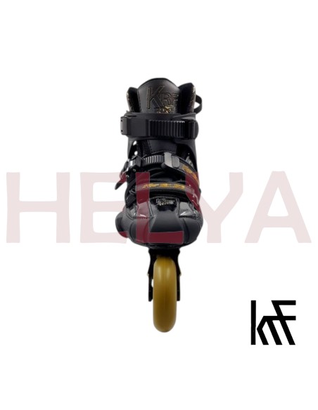 KRF ANGEL HIGH Freeskate Carbono ABEC 9 Negro Oro