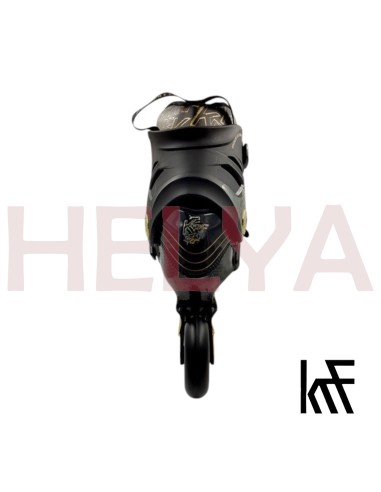 KRF ANGEL HIGH Freeskate Carbono ABEC 9 Negro Oro