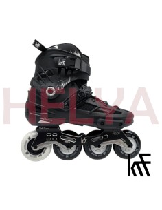 Patín Freeskate ANGEL 4x80 Negro ABEC 9 Carbon 2