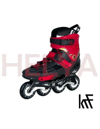 Patín Freeskate ANGEL 4x80 ABEC 9 Carbon 38-45