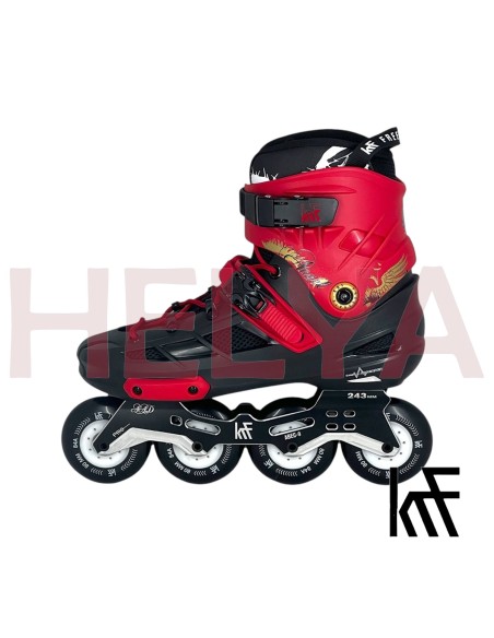 Patín Freeskate ANGEL 4x80 ABEC 9 Carbon 38-45