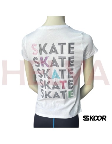Camiseta SKOOR Mujer Algodón Entallada Diseño Exclusivo