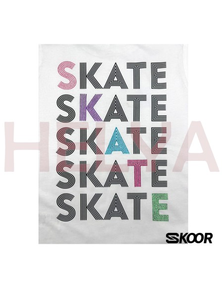 Camiseta SKOOR Mujer Algodón Entallada Diseño Exclusivo