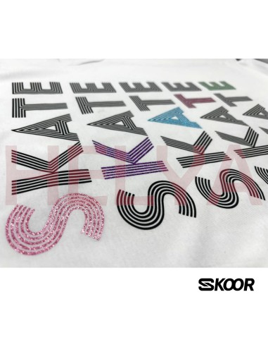 Camiseta SKOOR Mujer Algodón Entallada Diseño Exclusivo