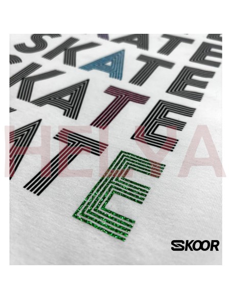 Camiseta SKOOR Mujer Algodón Entallada Diseño Exclusivo