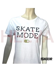 Camiseta SKOOR Mujer Algodón Entallada Diseño Exclusivo