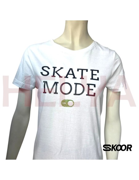 Camiseta SKOOR Mujer Algodón Entallada Diseño Exclusivo