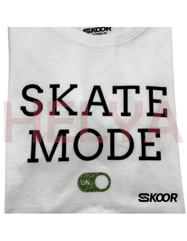 Camiseta SKOOR Mujer Algodón Entallada Diseño Exclusivo