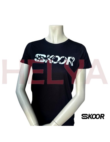 Camiseta SKOOR Mujer Algodón Entallada Diseño Exclusivo