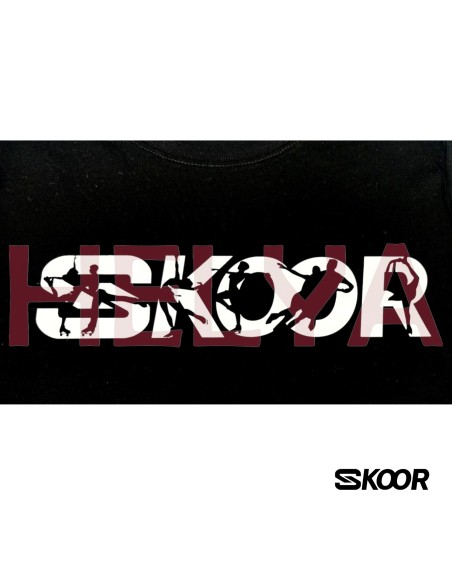 Camiseta SKOOR Mujer Algodón Entallada Diseño Exclusivo