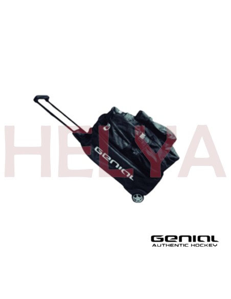 Bolsa Trolley Jugador Hockey Patines Negra