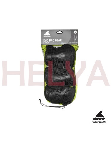 Pack Protecciones Rollerblade Evo Pro Gear 3