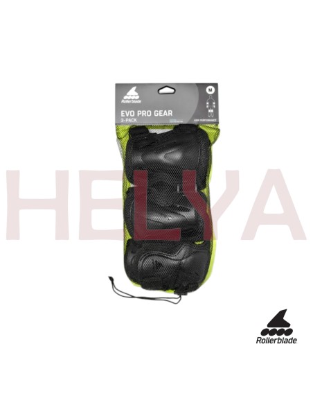 Pack Protecciones Rollerblade Evo Pro Gear 3