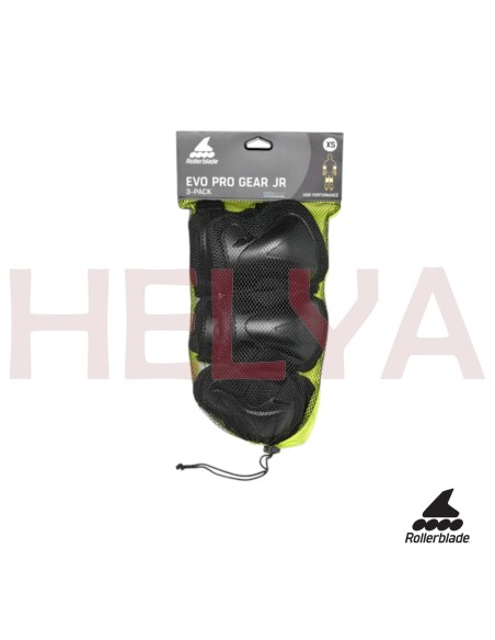 Pack Protecciones Rollerblade Evo Pro Gear Jr 3