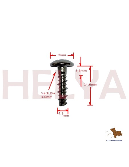 Tornillo de Montaje Doble Rosca Phillips