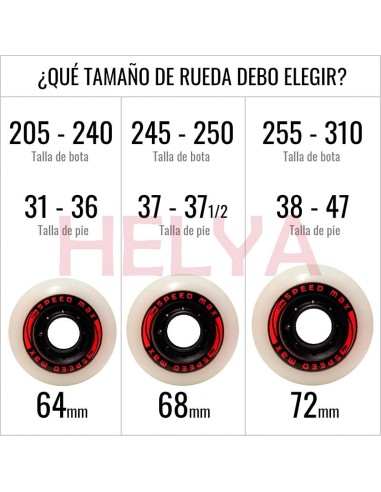 Juego de ruedas SPEED MAX 89A