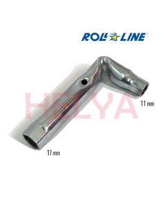 Llave de Acero de Doble Métrica Roll-Line: Precisión para Ruedas y Suspensiones