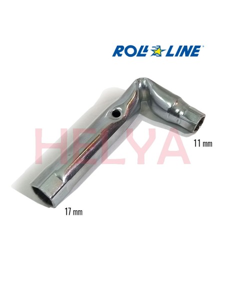 Llave de Acero de Doble Métrica Roll-Line: Precisión para Ruedas y Suspensiones