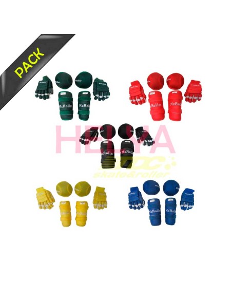 Set Pack Protecciones McRoller 3 PIEZAS MESH