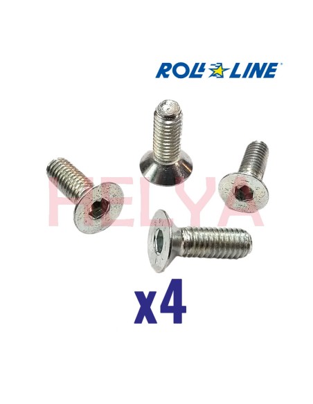 Tornillos de Seguridad Roll Line: Esenciales para Patinaje de Precisión