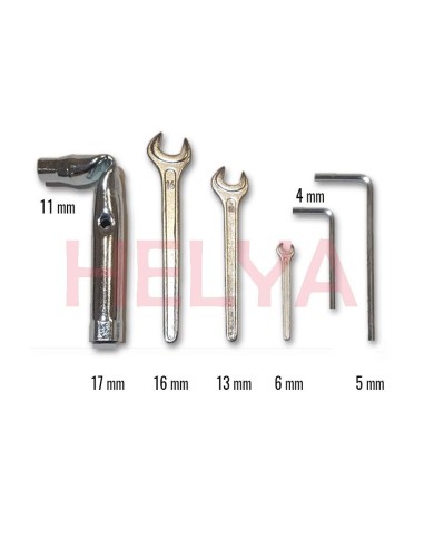 Kit de Herramientas para Regulación de Carros y Frenos: Llave Completa para Patines