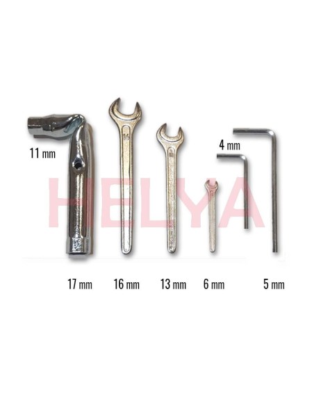 Kit de Herramientas para Regulación de Carros y Frenos: Llave Completa para Patines